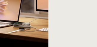 USB-C-Ladeanschluss.