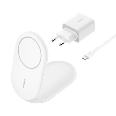 BoostCharge magnetische, einklappbare, kabellose Ladestation mit Qi2 (15 W)