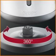 Kabelloser Wasserkocher mit 360°-Pirouettenanschluss