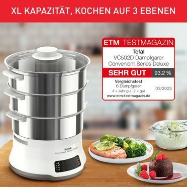 Convenient Series Deluxe Dampfgarer VC502D