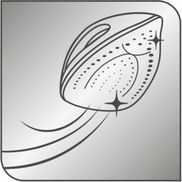 Keramik-Bügelsohle für einfaches Gleiten