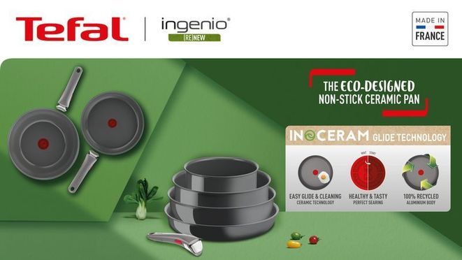 Ingenio Renew 11-teiliges Kochgeschirrset, L26092