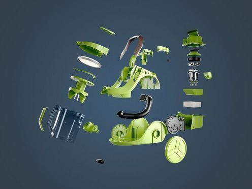 Green Force Cyclonic Effitech®+ Staubsauger ohne Beutel RO7C71