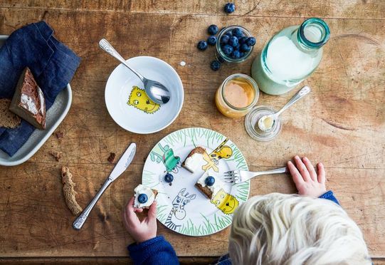 Kinderbesteck-Set Safari, 4-teilig