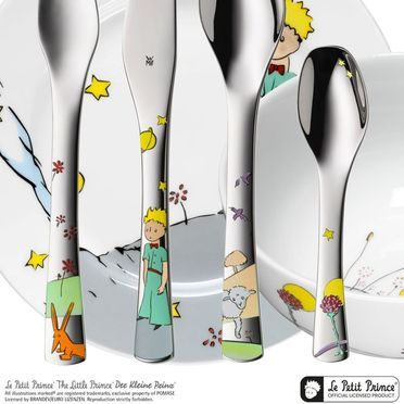 Kinderbesteck-Set Der kleine Prinz, 4-teilig