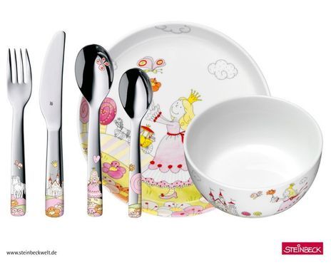 Kinderbesteck-Set Prinzessin Anneli, 6-teilig