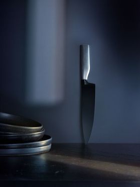 Ultimate Black Brotmesser, 19 cm