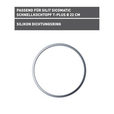 Silit Sicomatic Silikondichtring, 22 cm