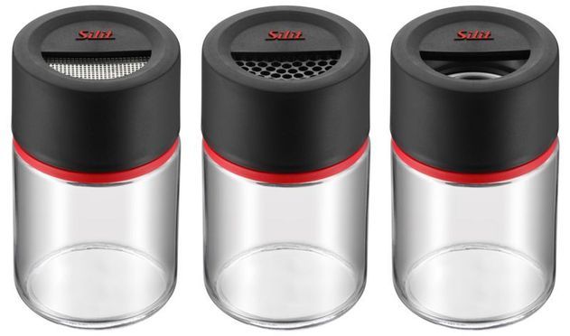 Silit Storio Gewürzstreuer-Set, 3-teilig