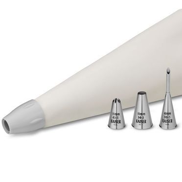KAISER Inspiration Spritzbeutel-Set, 5-teilig