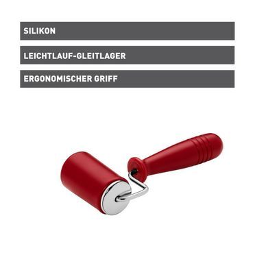 KAISER FlexRed Backform-Roller, Silikon, 6,5 cm
