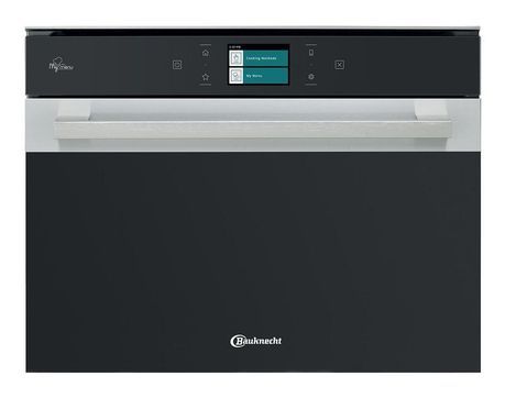 Bauknecht Einbau-Kombi-Dampfgarer: Farbe Edelstahl ProTouch - ECSK9 P845 PT