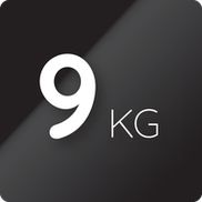 8 kg Fassungsvermögen (Waschen)