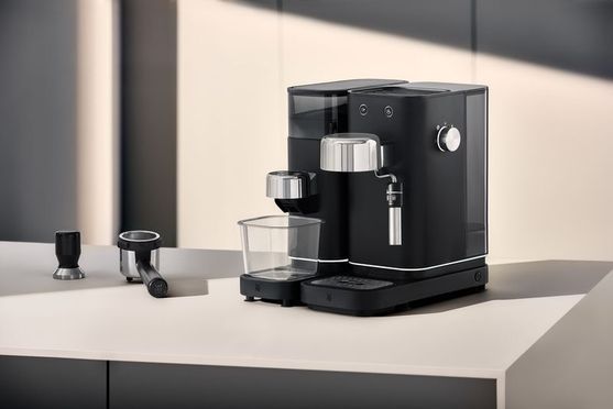 WMF Lumero Espresso Siebträgermaschine, Deep Black
