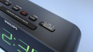 Klares, einfaches Display mit großen Ziffern