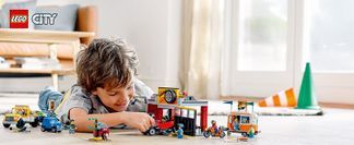 Tolle, mehrteilige Autowerkstatt für Kinder