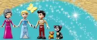 Figuren aus Disneys Cinderella regen zum Rollenspiel an