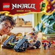 Spannendes NINJAGO® 4-in-1-Fahrzeug-Spielset