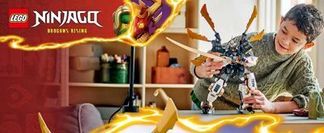 Spektakulärer LEGO® NINJAGO® Titandrachen-Mech