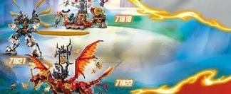 Впередe tolle LEGO® NINJAGO® Spielsets zum Sammeln