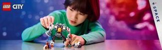 Futuristischer Weltraum-Mech-Anzug zum Spielen
