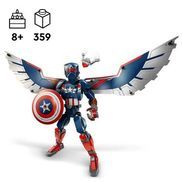 Bewegliche Action mit Captain America
