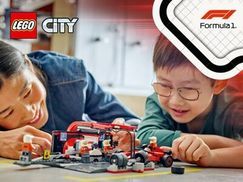 LEGO® City F1® Ferrari Spielset für rasante Boxenstopps
