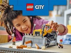 Hier wartet ein megastarker Bulldozer!
