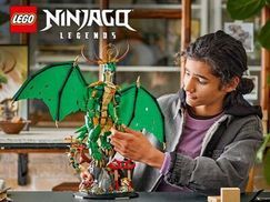 Majestätisches LEGO® NINJAGO® Drachen-Modell