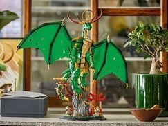 Bewegliche NINJAGO® Drachenfigur zum Ausstellen
