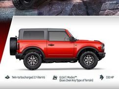 Inspiriert vom echten Ford Bronco® Offroader