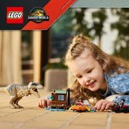 Action-Spielset mit einem T.Rex aus Filmen