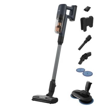 AEG HYGIENIC 7000 Akku-Staubsauger kabellos AP71B14WET / Farbe: Denim Blue