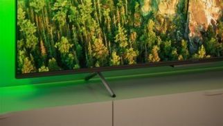 Flacher Fernseher. Bereit für die Zukunft.