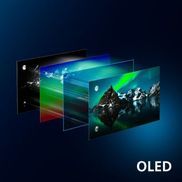 Heller OLED-Bildschirm. Lebensechte Bilder bei jedem Licht