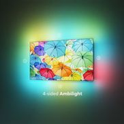 Vielseitiges Erlebnis. 4-seitig leuchtender Ambilight TV