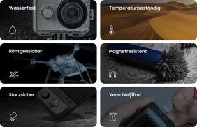 6-fach Schutz für deine Daten