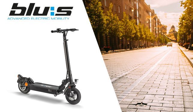Blu:s Stalker XT950 E-Scooter mit Straßenzulassung