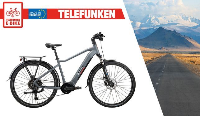 Telefunken SUV Pedelec SUV700 - Elektrofahrrad robust, sicher und komfortabel