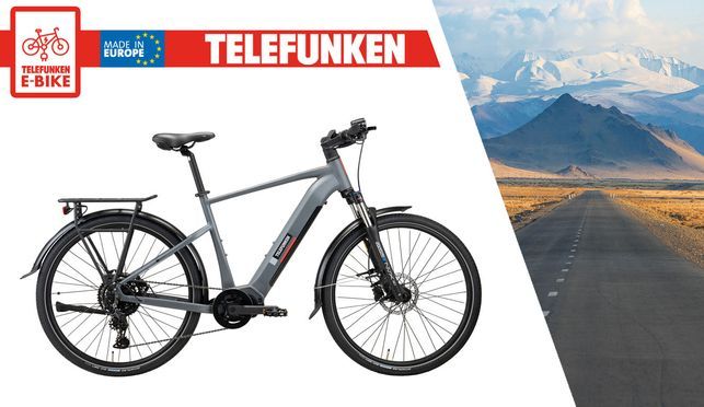 Telefunken SUV Pedelec SUV710 - Elektrofahrrad robust, sicher und komfortabel