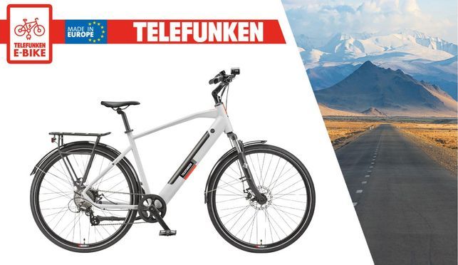 Telefunken E-Bike Expedition XT490 – Herren Trekking Elektrofahrrad