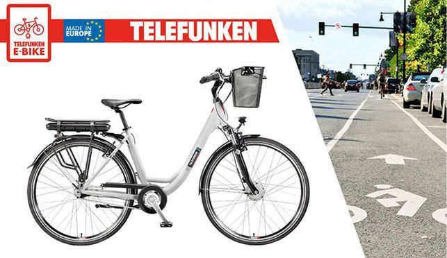 Telefunken Multitalent RC667 – Elektrofahrrad mit tiefem Einstieg
