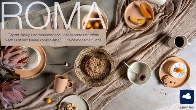 ROMA - Keramik-Geschirr