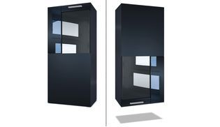 2 x Vitrine Movie und Wandregal