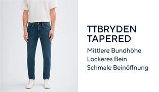 Die Tapered Fit Jeans TTBRYDEN