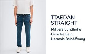 Die Straight Fit Jeans TTAEDAN