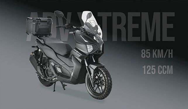 Alpha Motors Motorroller ADV X-treme, 125 ccm, 90 km/h, EURO 5+