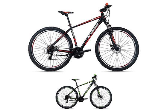 Mountainbike Hardtail 29'' Morzine schwarz-rot 48 cm KS Cycling