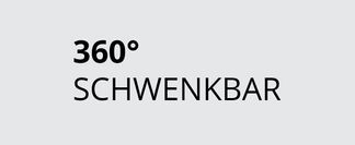Flexibel schwenkbar