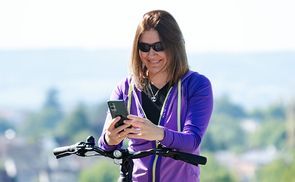 Display und Ananda Ride App